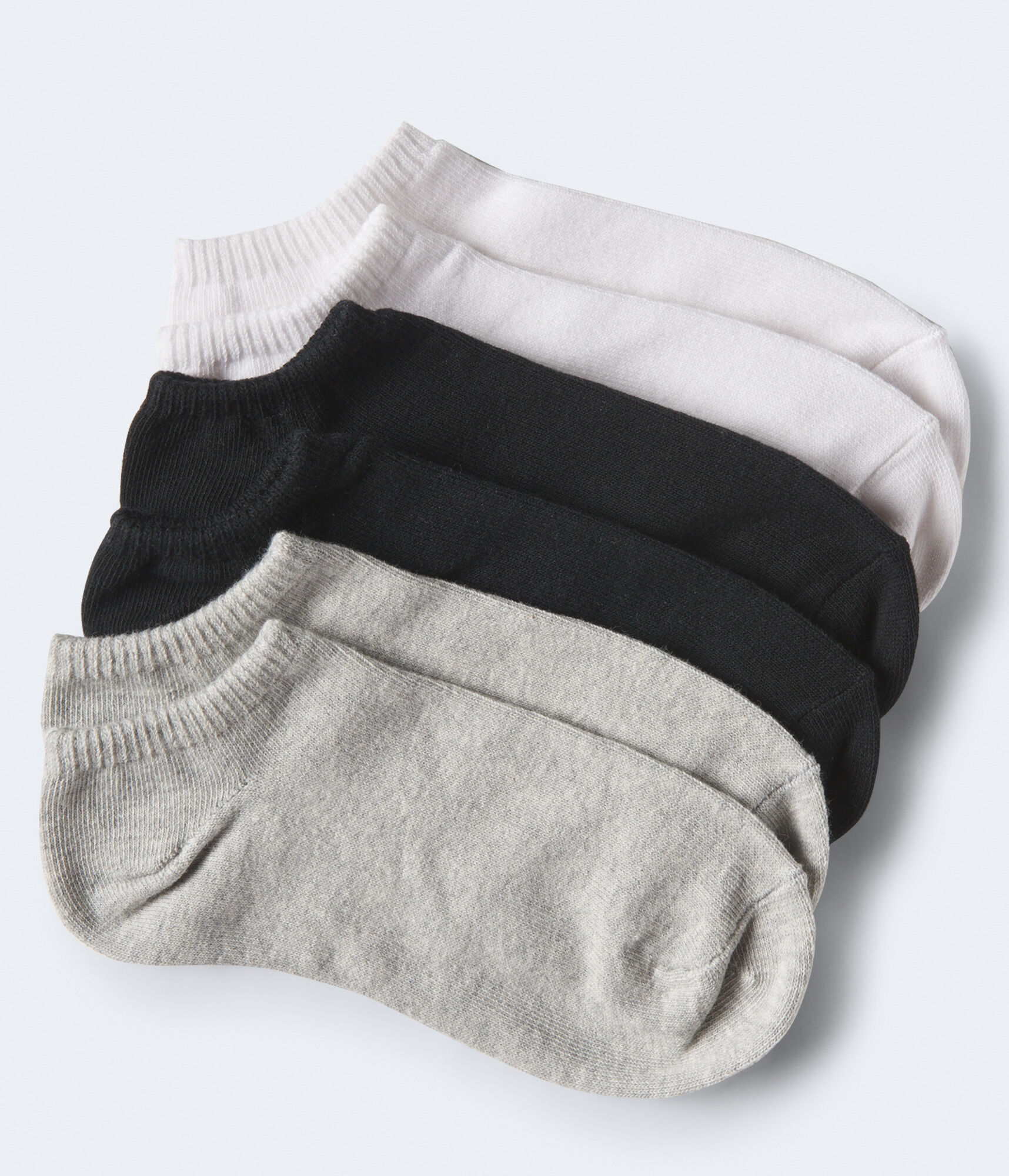 3Pack Solid Ankle Socks