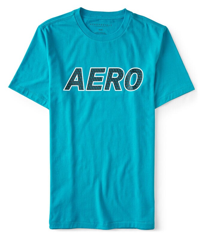 Textured Aero Stretch Graphic Tee