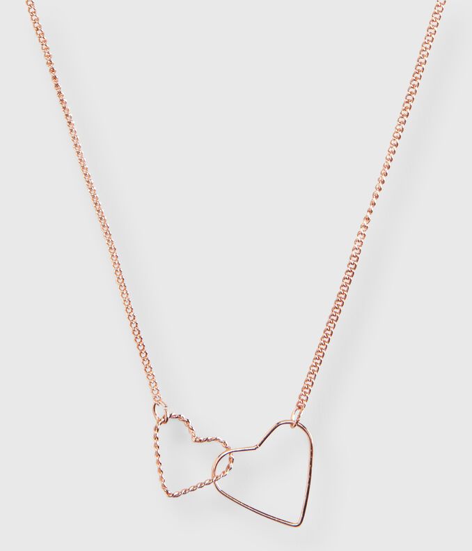 Linking Hearts Short-Strand Necklace