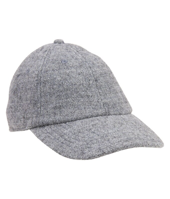 Heathered Wool Adjustable Hat