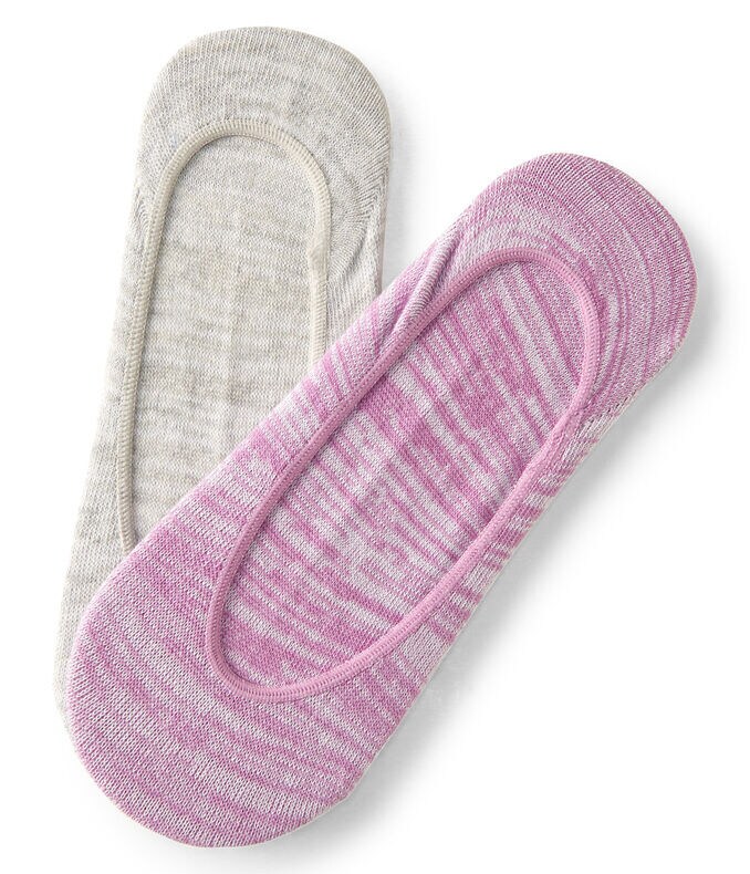 2-Pack Space Dye No-Show Socks