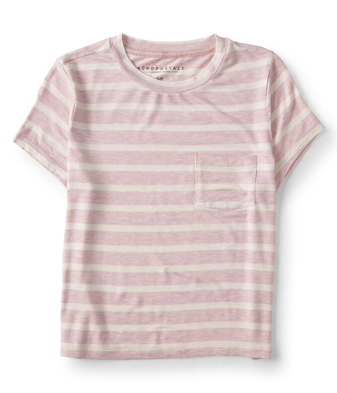 Striped Pocket Baby Tee