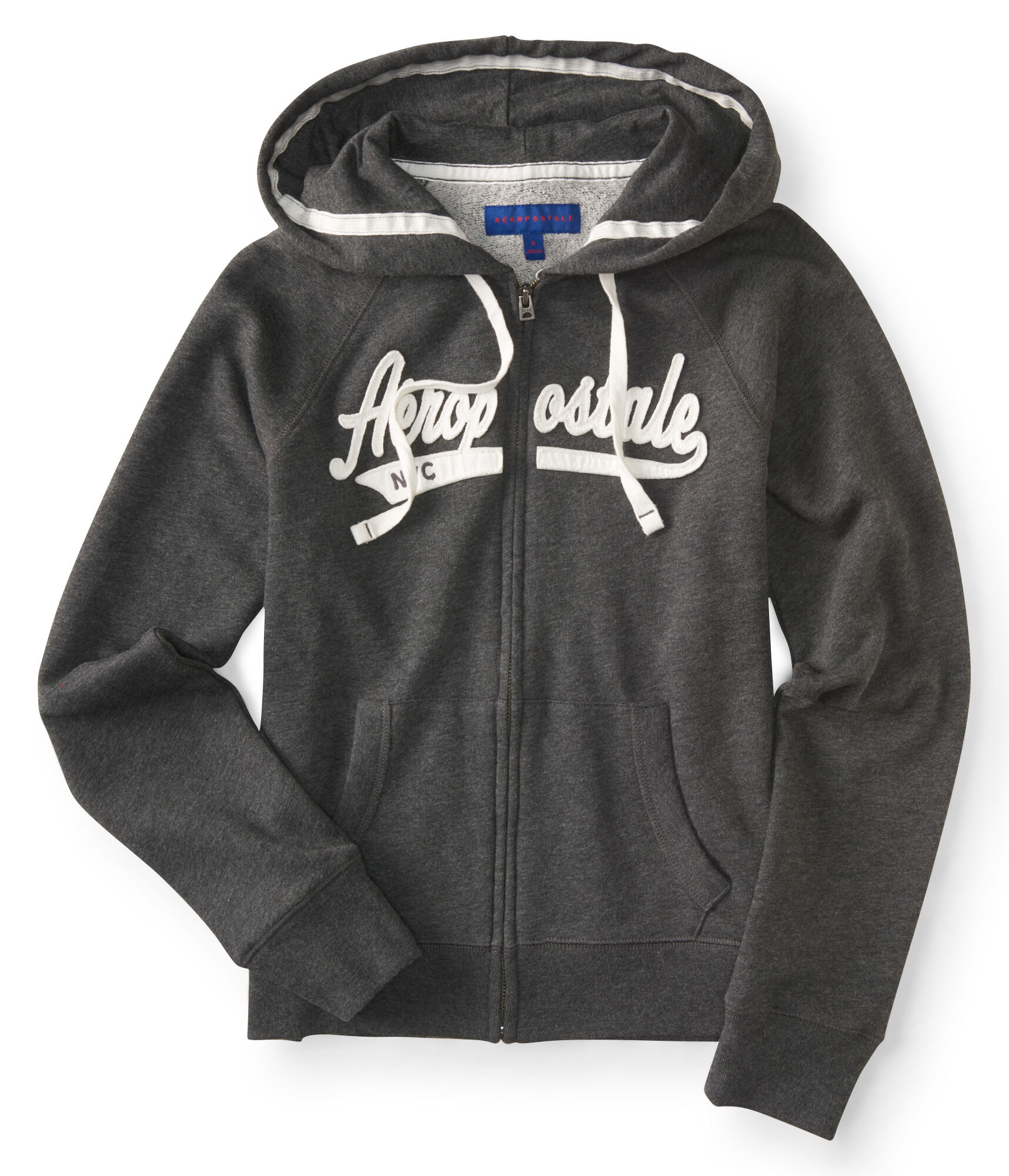 Aeropostale Logo FullZip Hoodie
