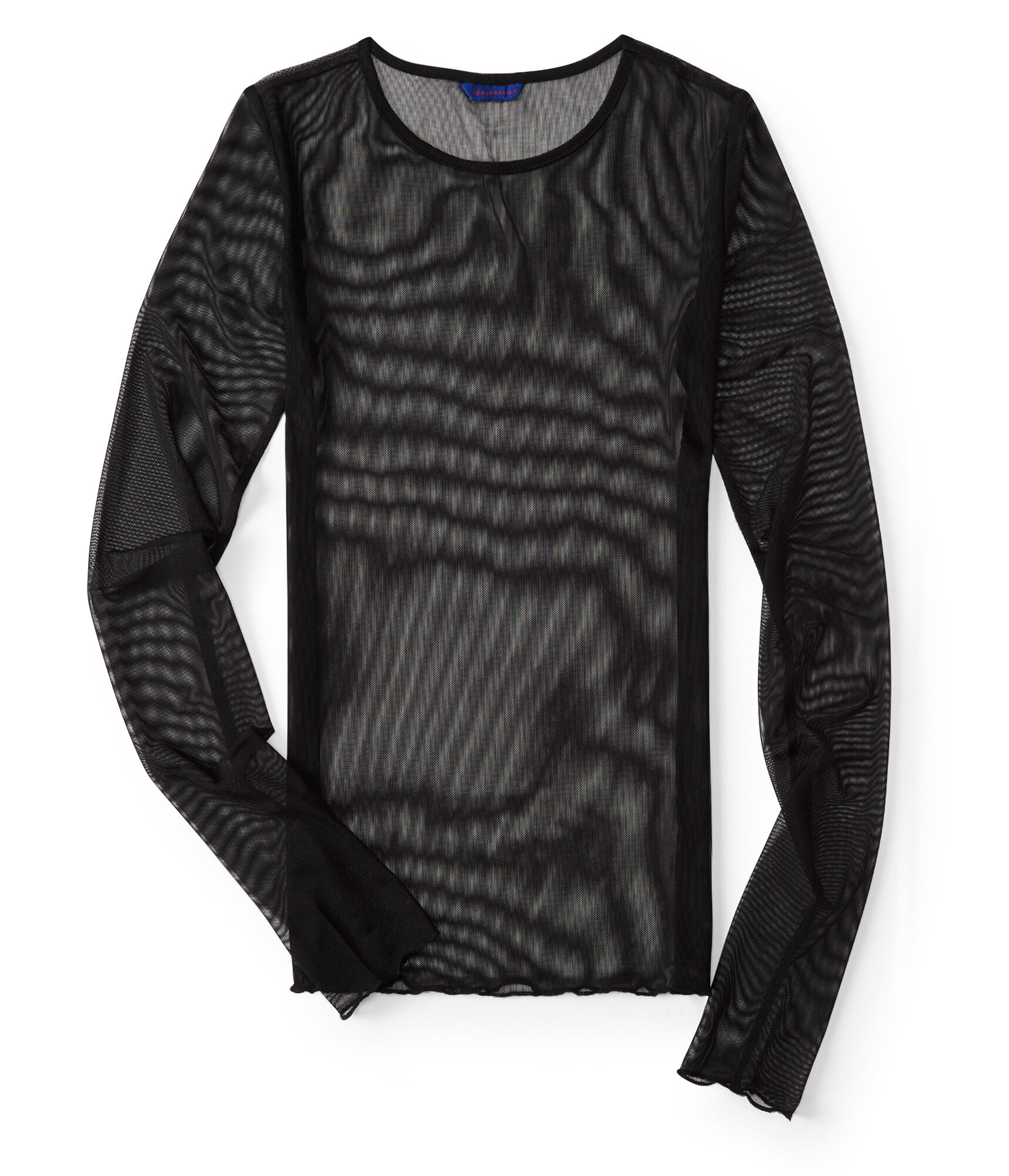 Sheer Mesh Long Sleeve Top Aeropostale