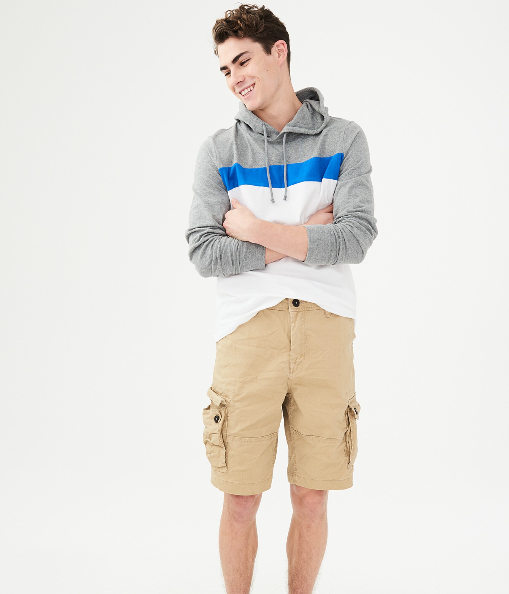 Image of Aeropostale Classic Reflex Cargo Shorts - Tan,