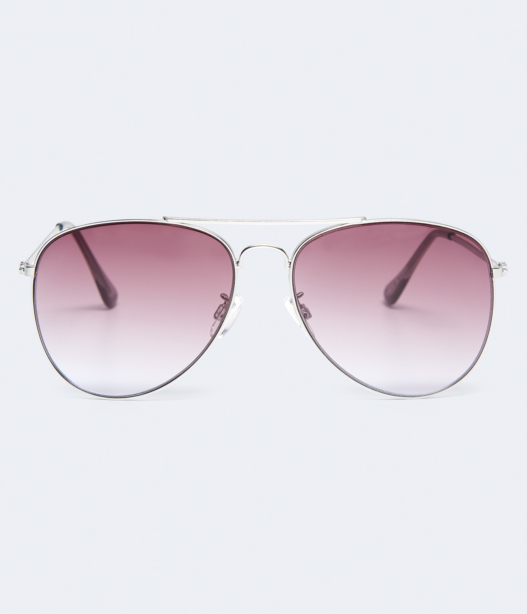 Image of Aeropostale Classic Aviator Sunglasses - Silver
