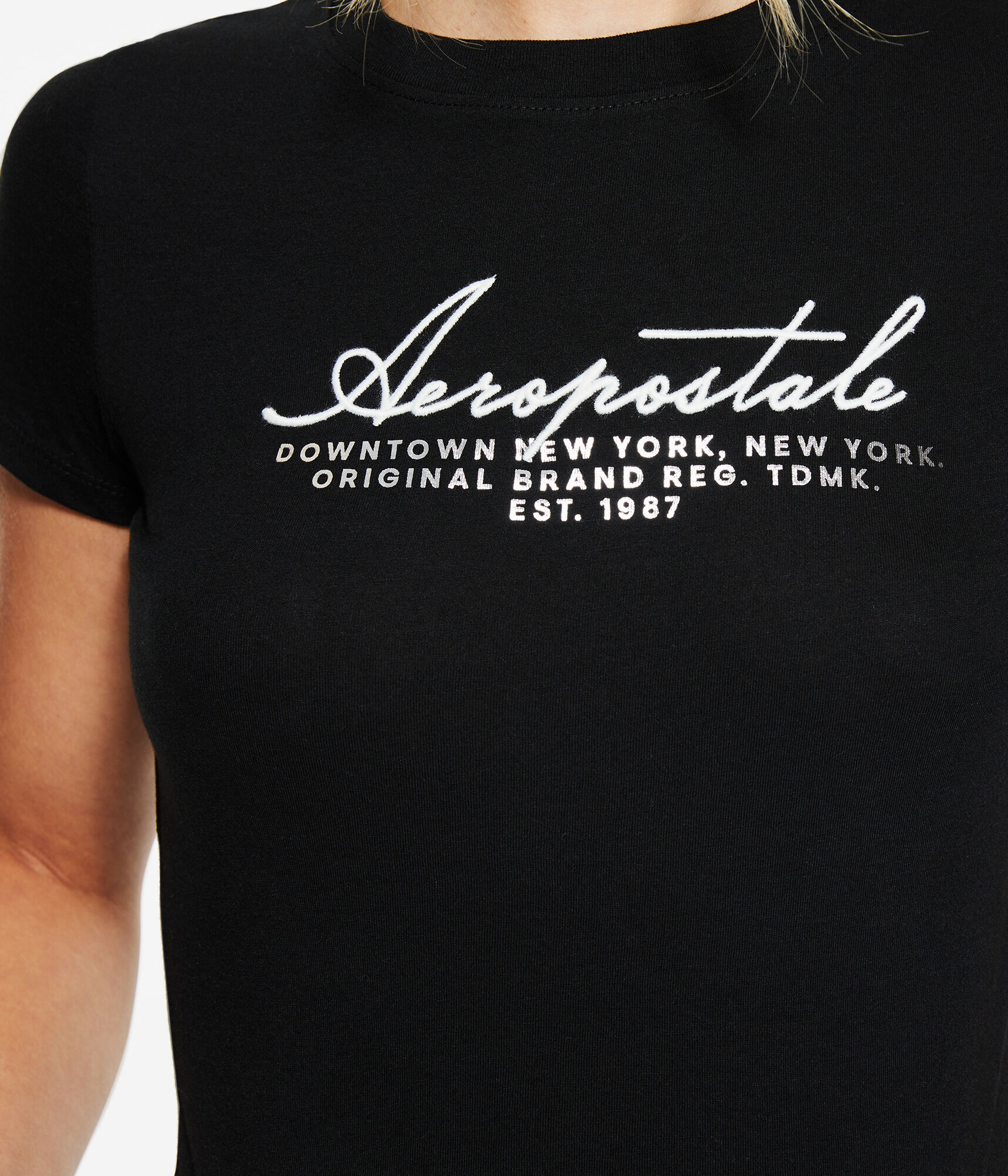 Aeropostale Downtown Script Graphic Tee