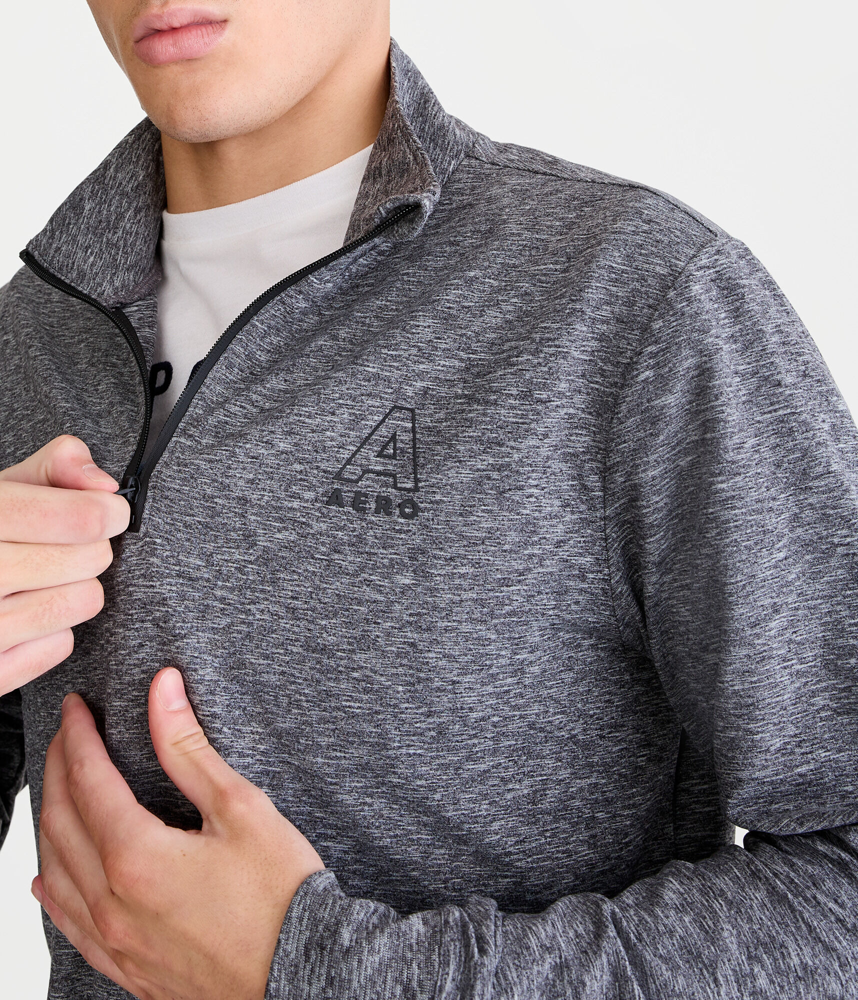 Long Sleeve Aero Half-Zip Active Top