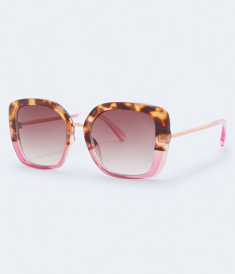 Oversized Split-Color Sunglasses Oversized Split-Color Sunglasses