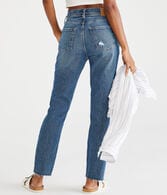 High-Rise Stretch Mom Jean