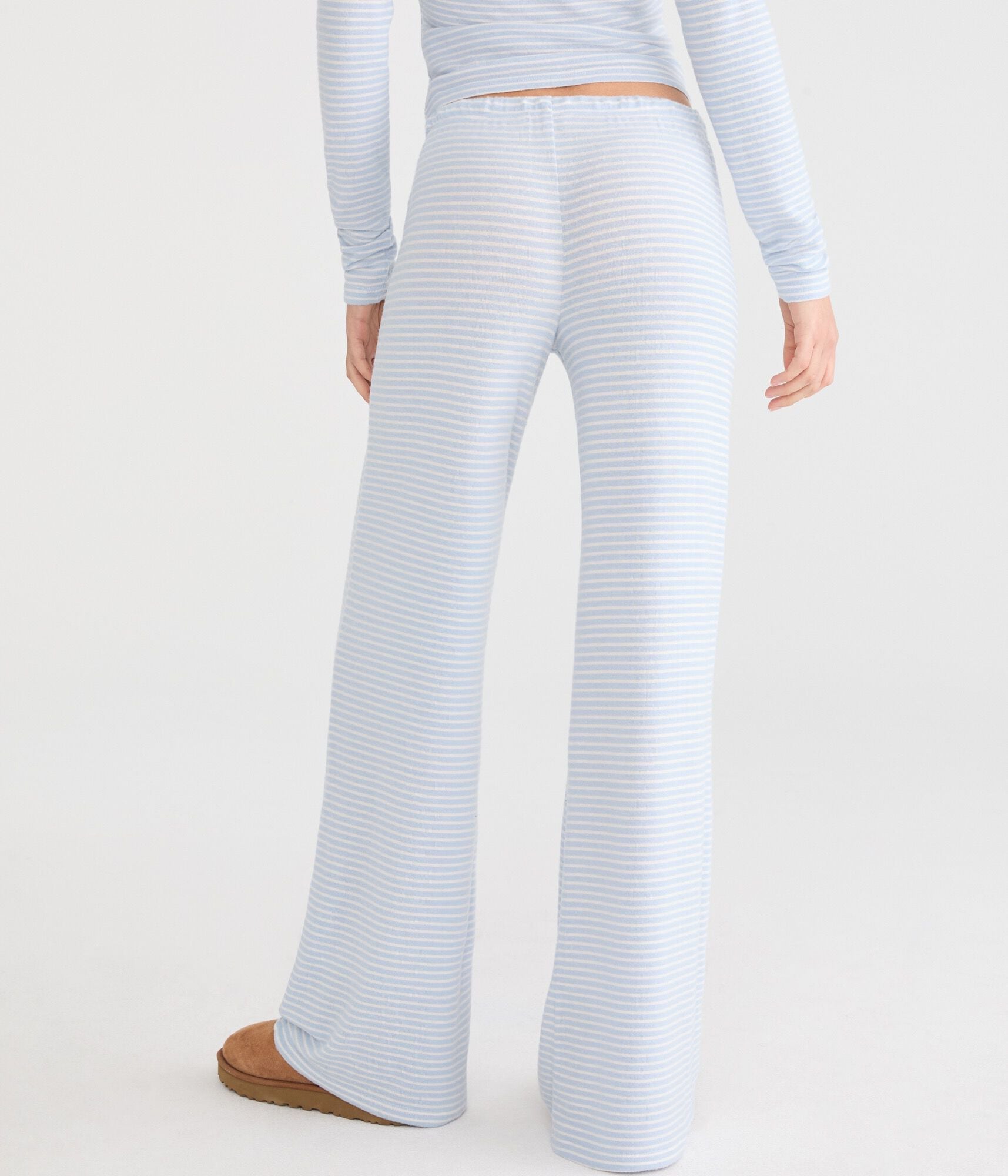 Striped Wide Leg Sleep Pants