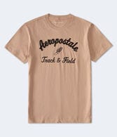 Aeropostale Track & Field Appliqué Graphic Tee