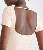 Seriously Soft Open-Back Baby Tee
