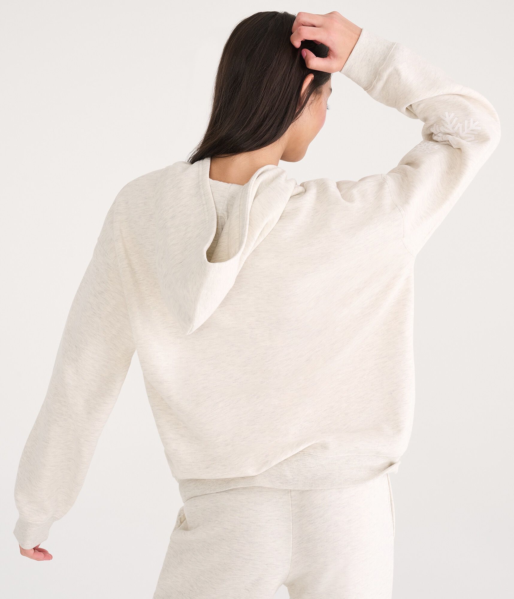 Snoopy Scarf Oversized Pullover Hoodie