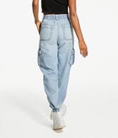 '90s Super High-Rise Baggy Denim Cargo Joggers