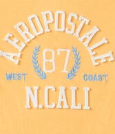 Aeropostale West Coast Appliqué Graphic Tee