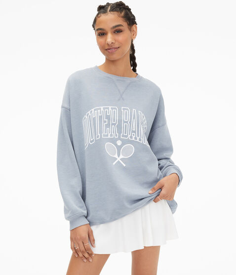 Outer Banks Oversized Crew Sweatshirt Outer Banks Oversized Crew Sweatshirt