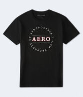 Aero Circle Appliqué Graphic Tee