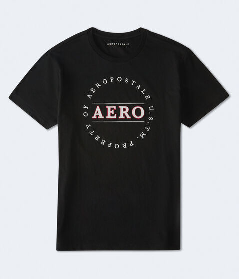 Aero Circle Appliqué Graphic Tee Aero Circle Appliqué Graphic Tee