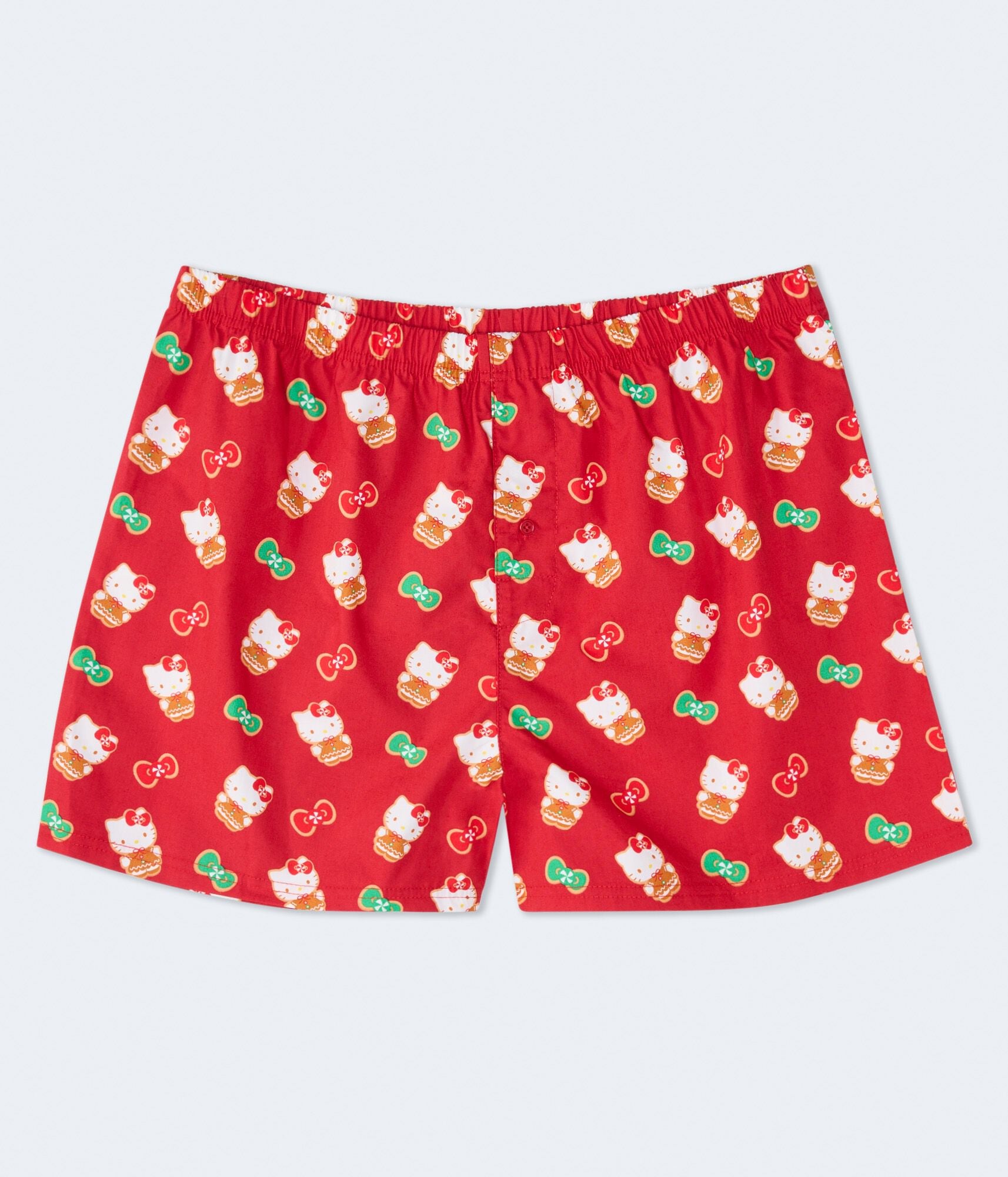 Hello Kitty | Aero Gingerbread Bows 3" Woven Boxers