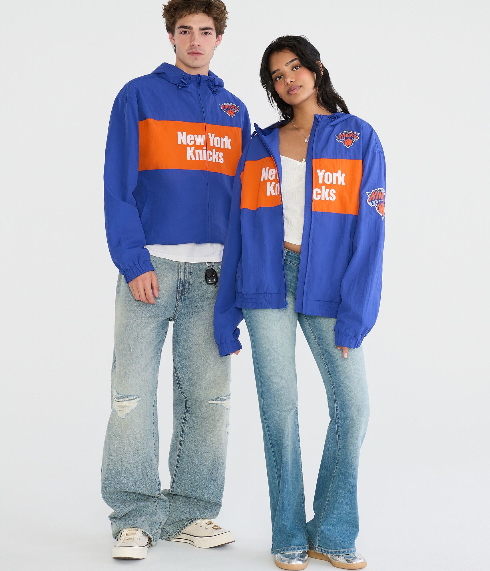 New York Knicks Hooded Track Jacket