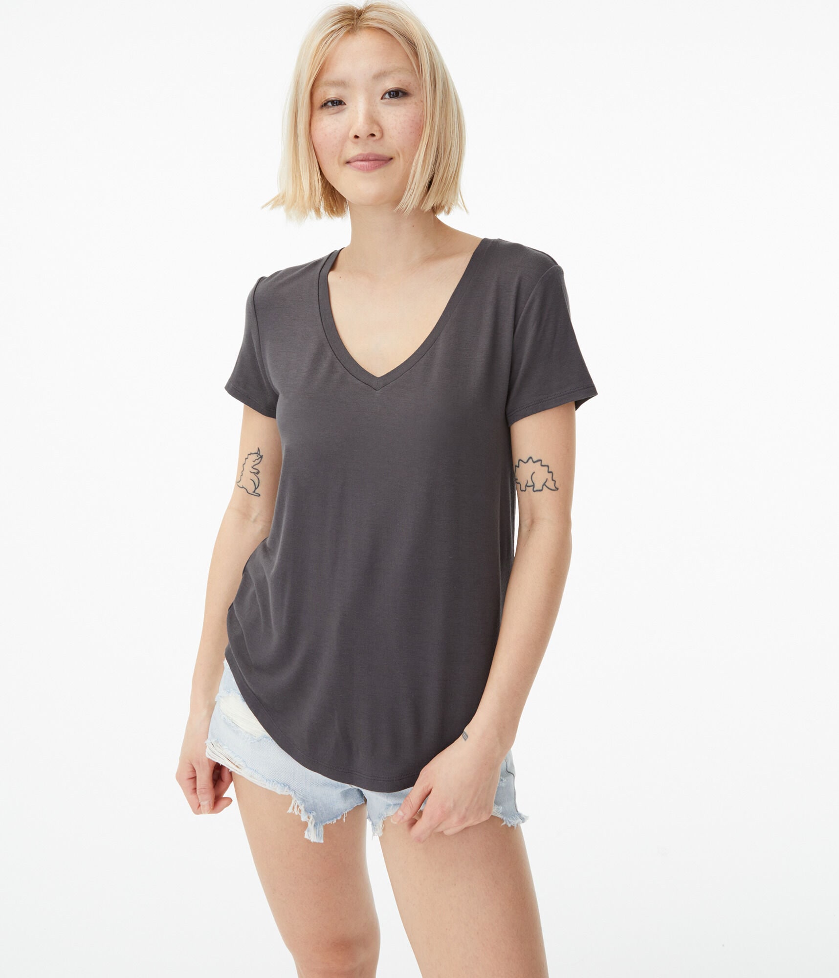 Seriously Soft V-Neck Tee