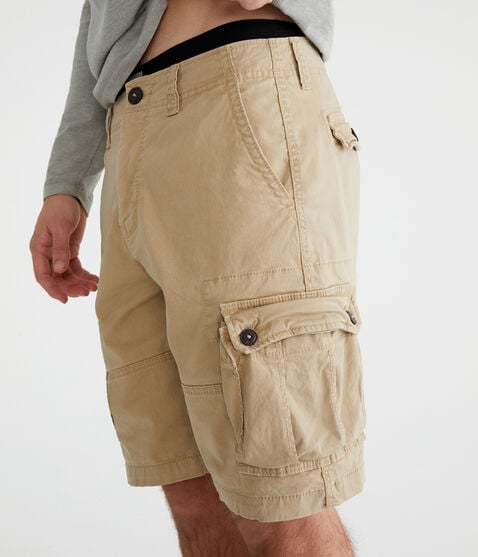 Stretch Twill Cargo Shorts 10"