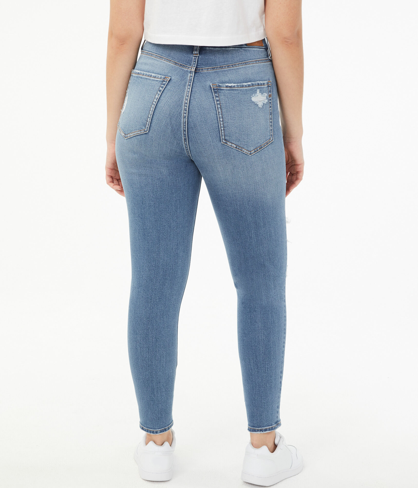 Premium Seriously Stretchy Super High-Rise Slim &amp; Thick Curvy Ankle Jegging