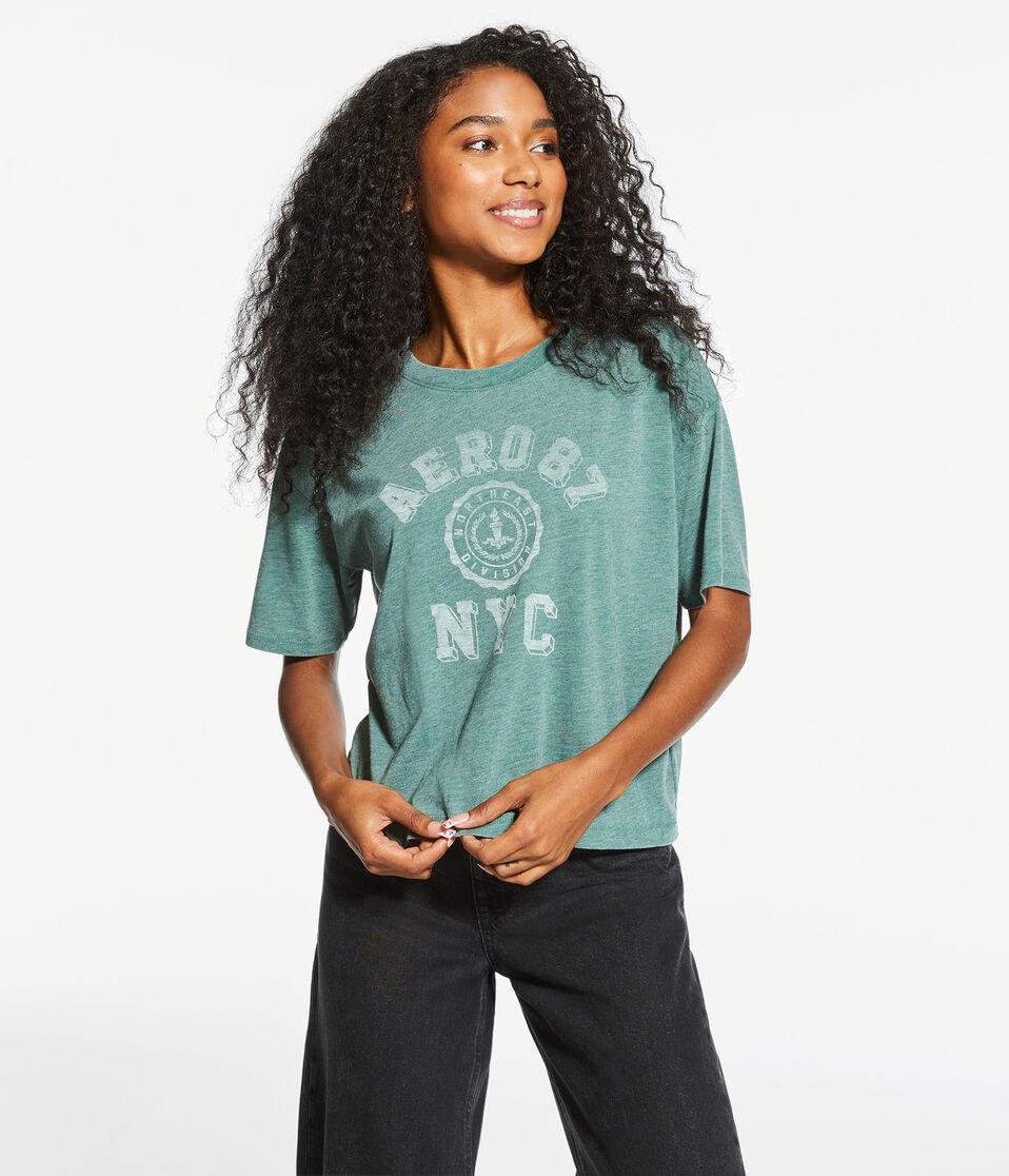 Aero 87 NYC Vintage Logo Graphic Tee