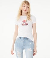 Watercolor Flowers Graphic Tee