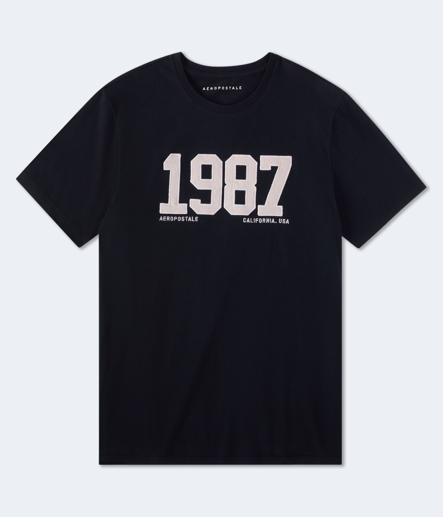 Aeropostale 1987 Appliqu&eacute; Graphic Tee