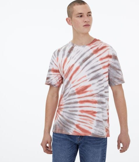 Tie-Dye Loose Fit Crew Tee