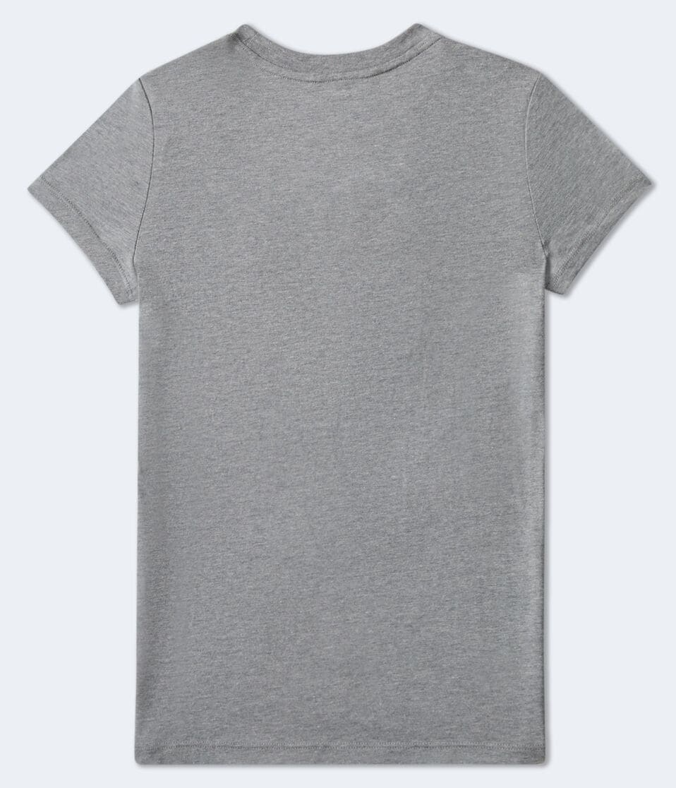 Aeropostale 87 Appliqué Graphic Tee