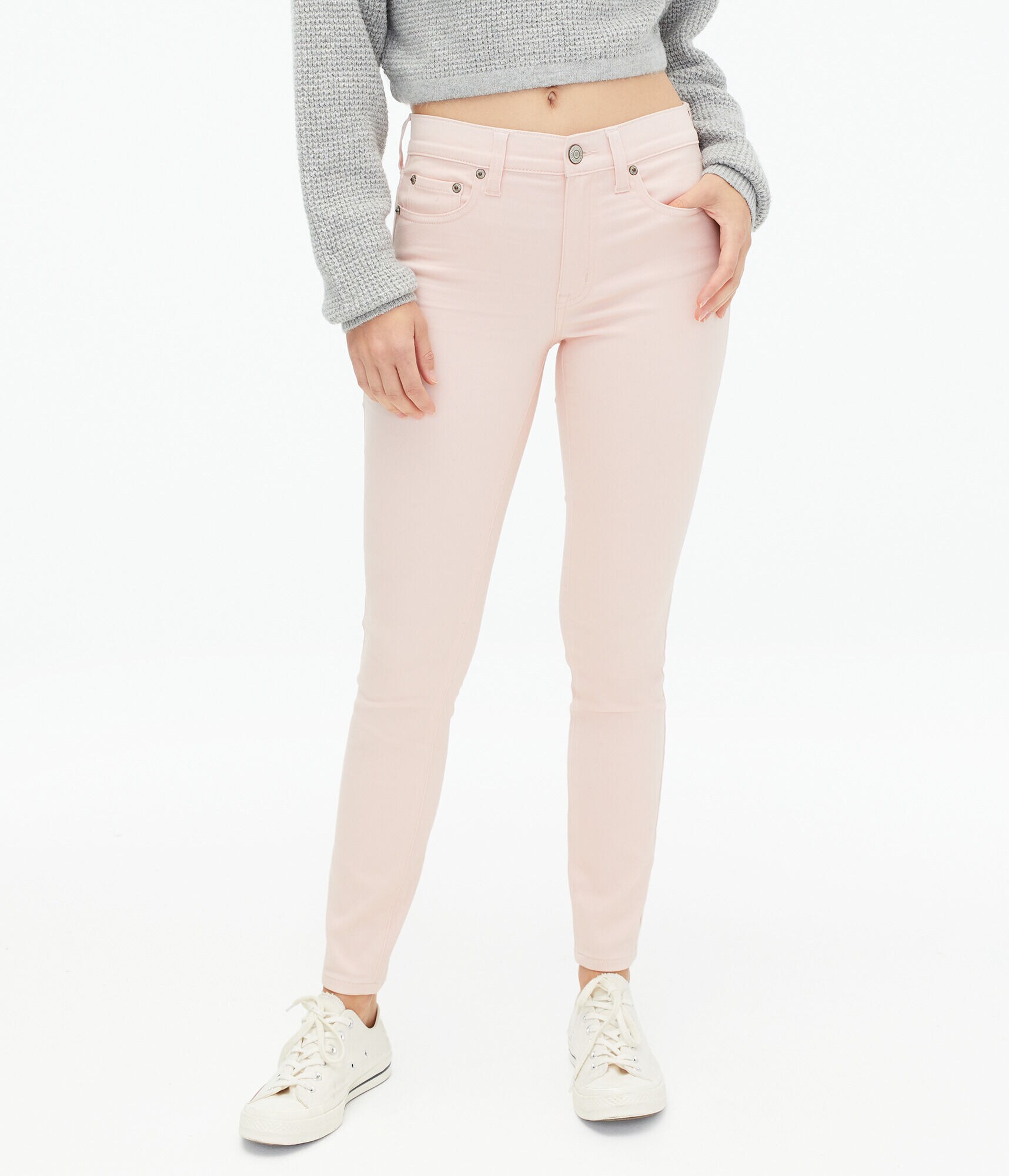 Seriously Stretchy High-Rise Sateen Jegging***