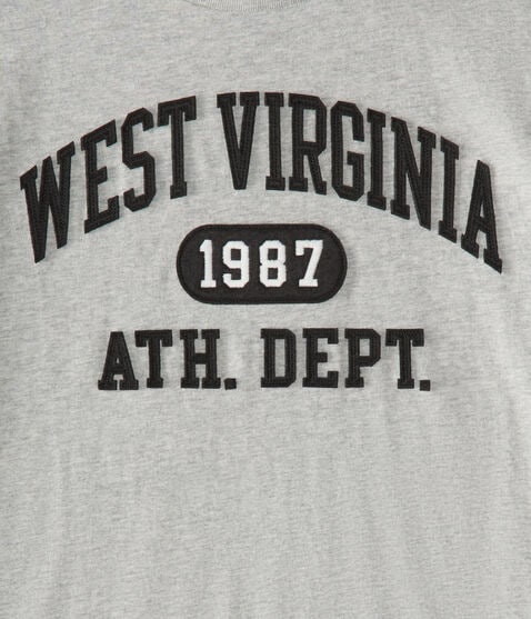West Virginia 1987 Appliqué Graphic Tee