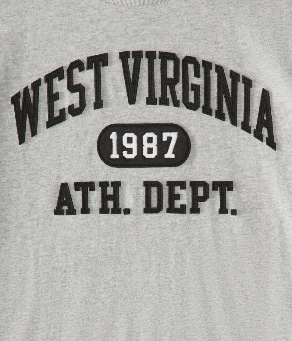 West Virginia 1987 Appliqué Graphic Tee