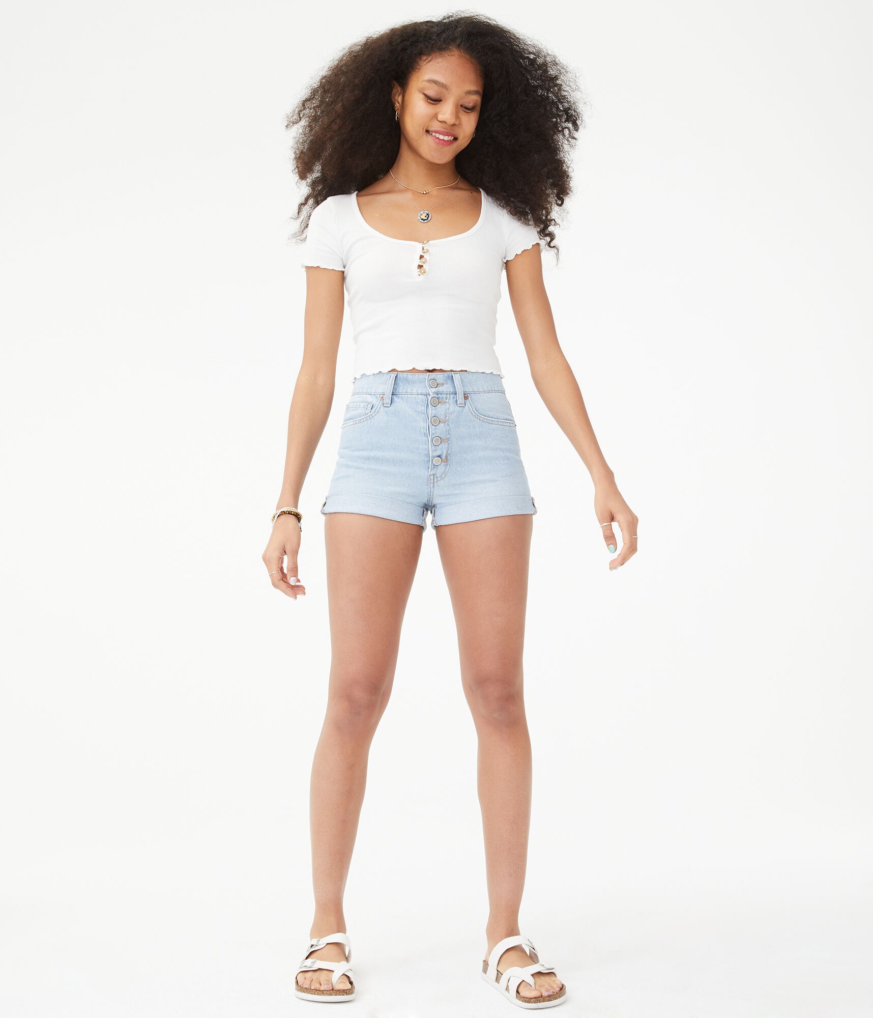 aeropostale mom shorts