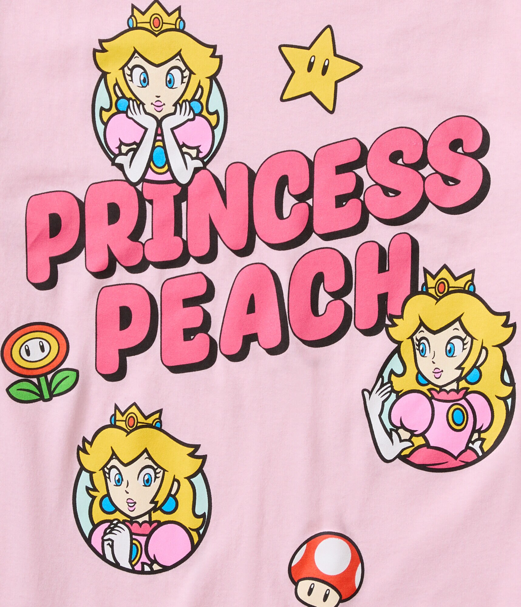 Princess Peach Oversized Graphic Tee