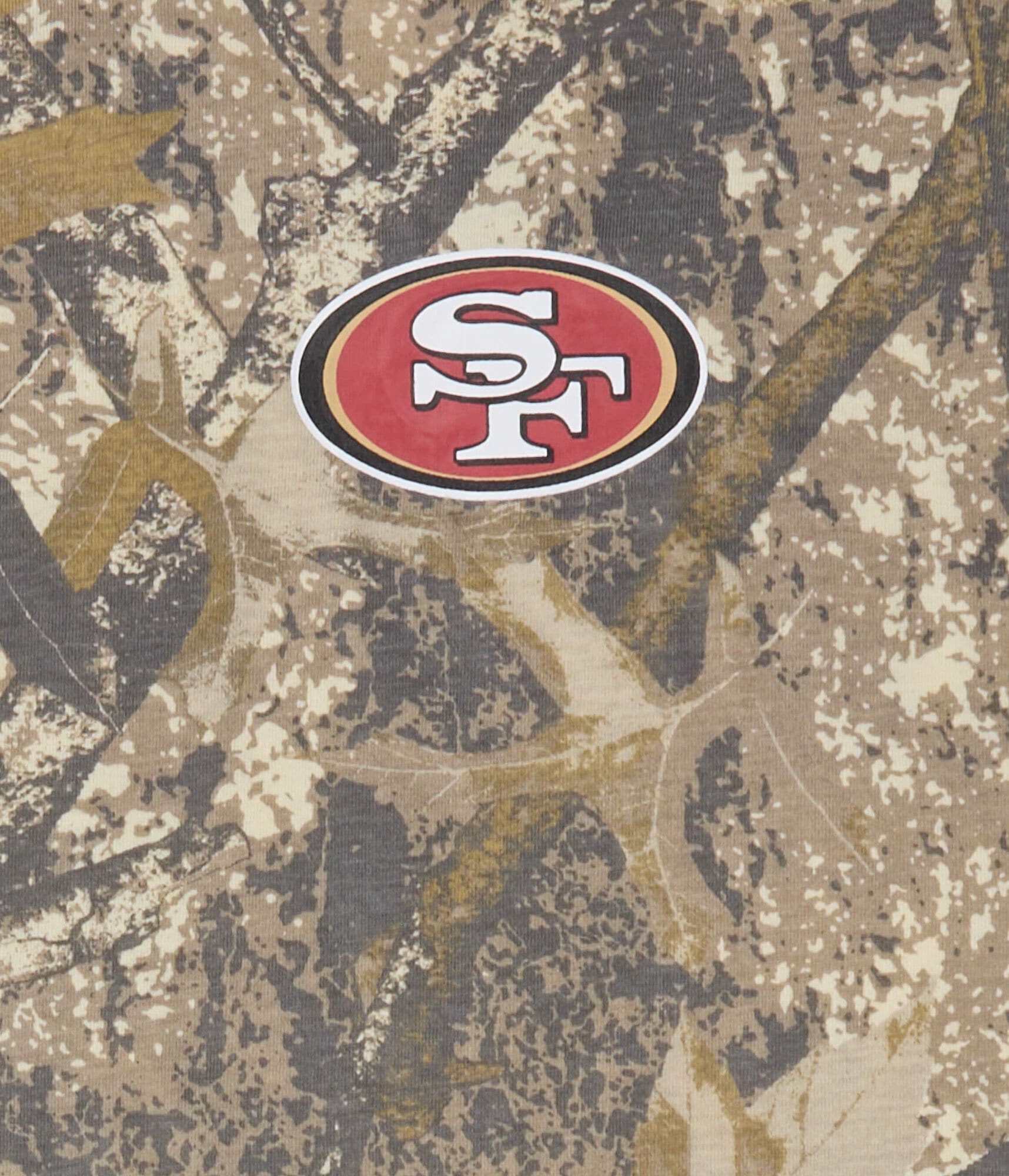 San Francisco 49ers Forest Camo Relaxed Graphic Tee