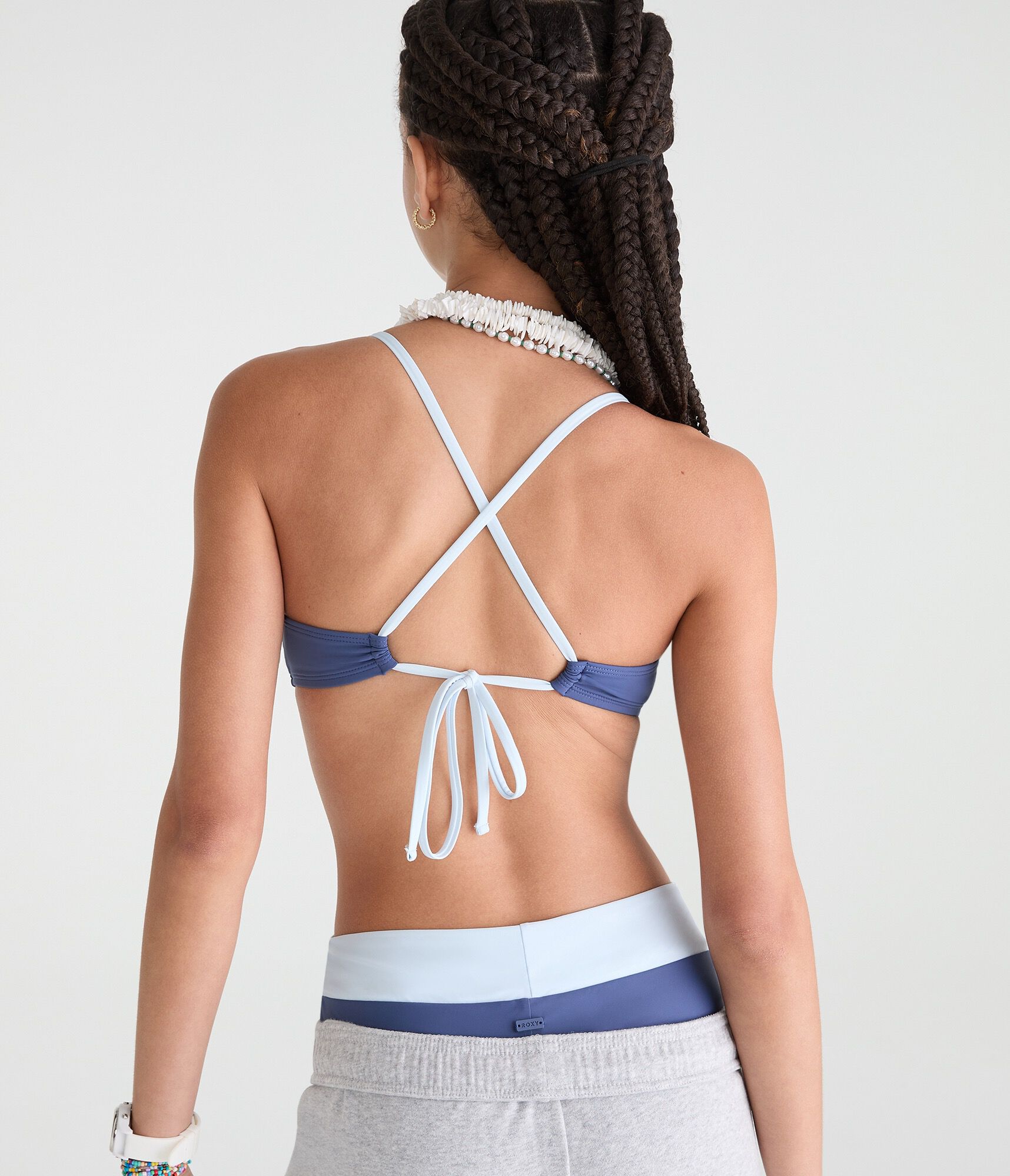 Roxy Hibiscus Triangle Bikini Top