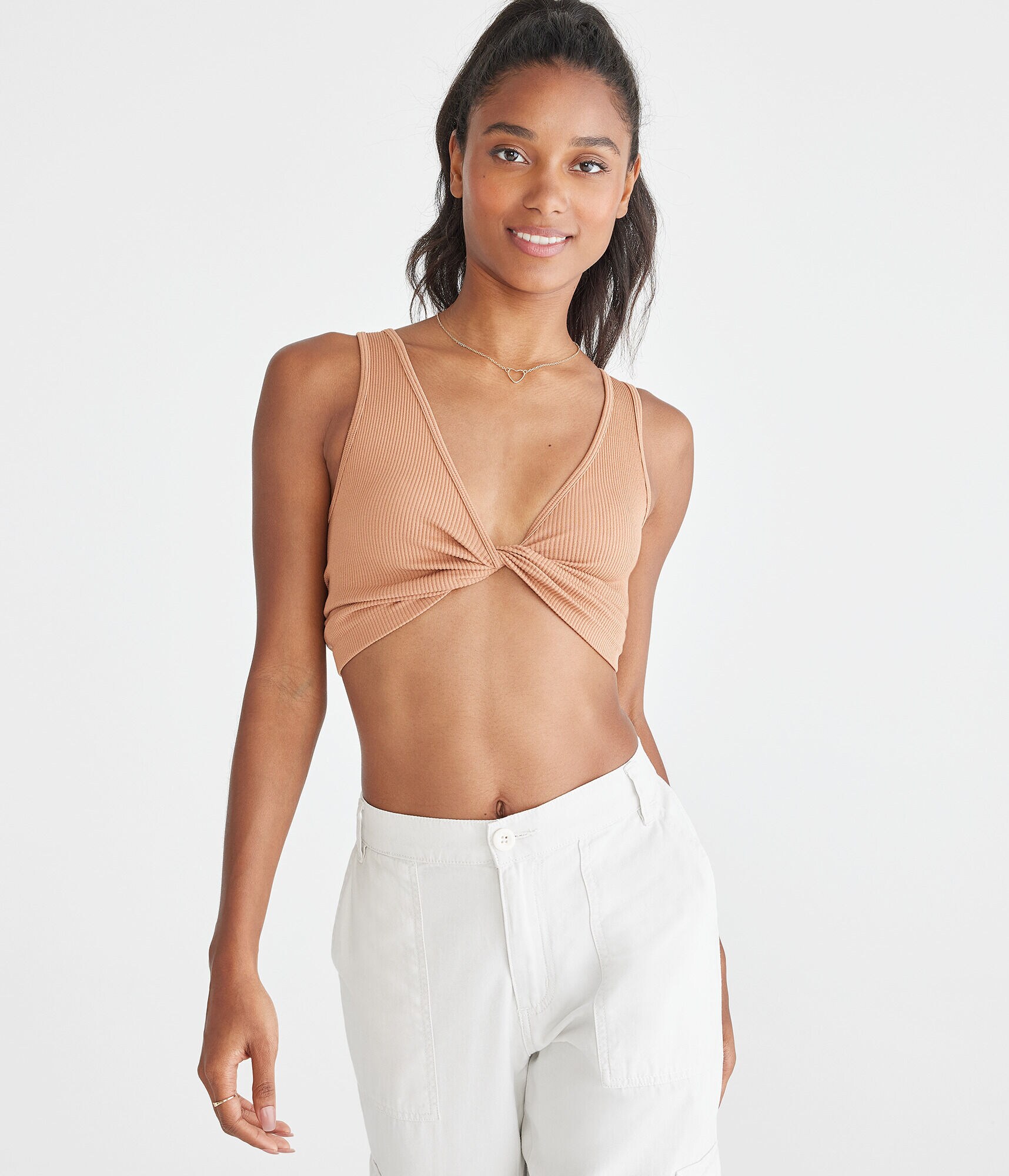 Wear 3 Ways Seamless Convertible Cropped Tank