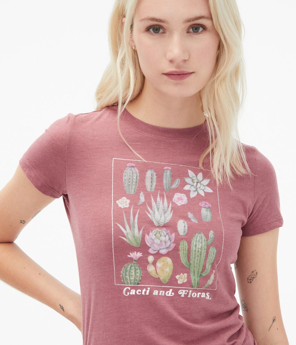 Cacti & Floras Foil Graphic Tee