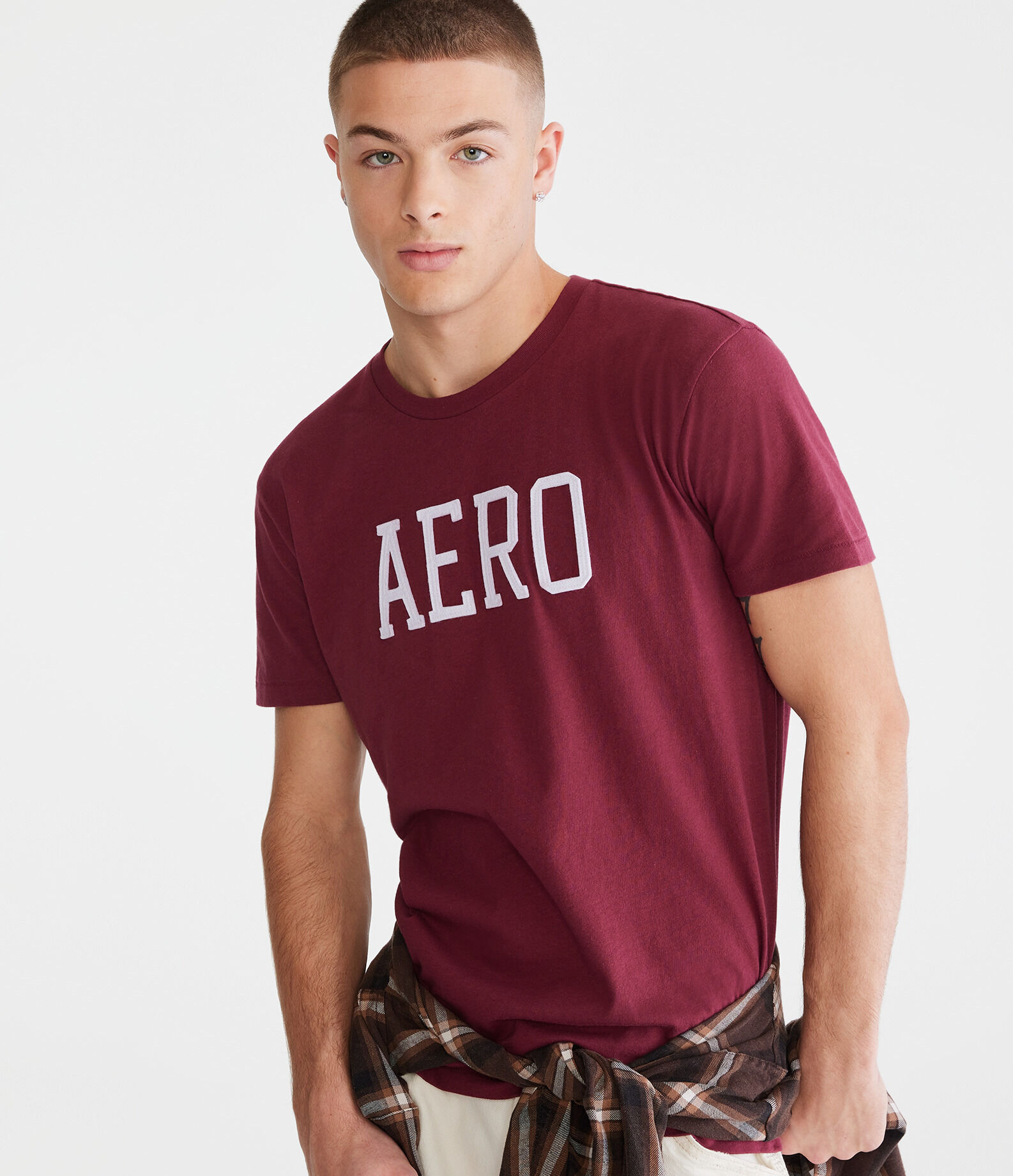 Aero Logo Appliqu&eacute; Graphic Tee