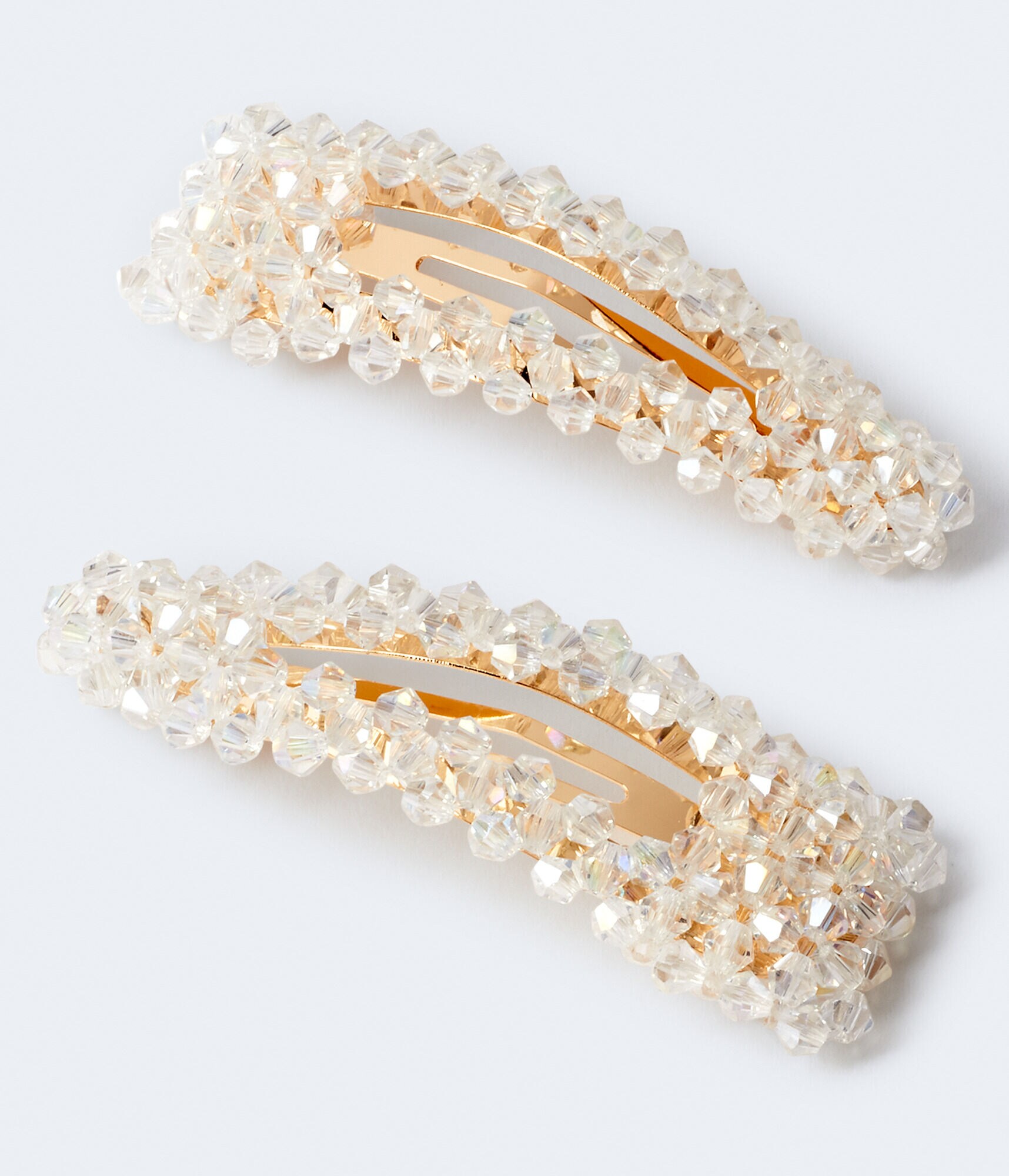 Crystal Hair Clip 2-Pack