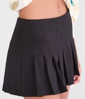 Pleated Mini Skirt