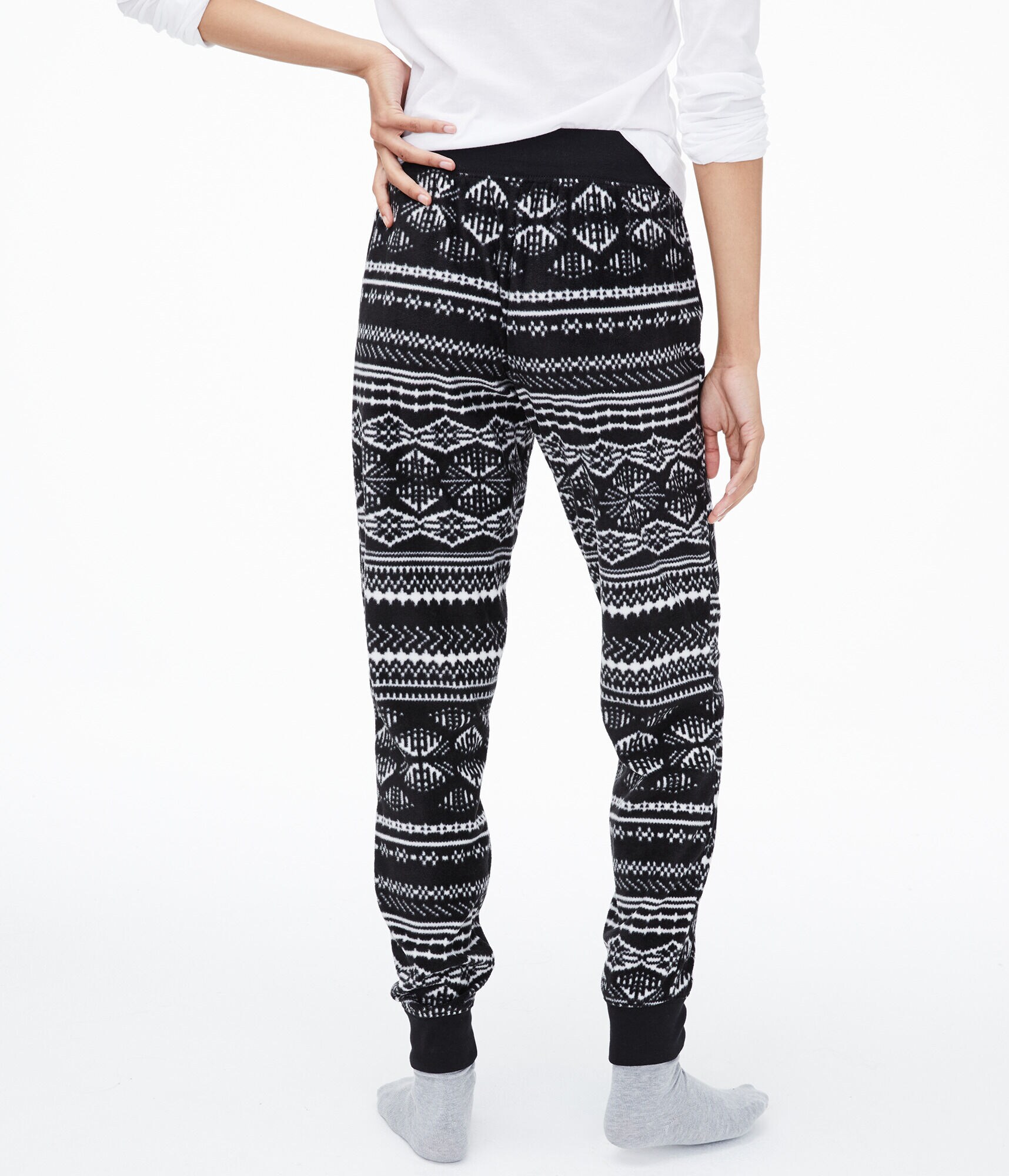 Fair Isle Polyfleece Joggers