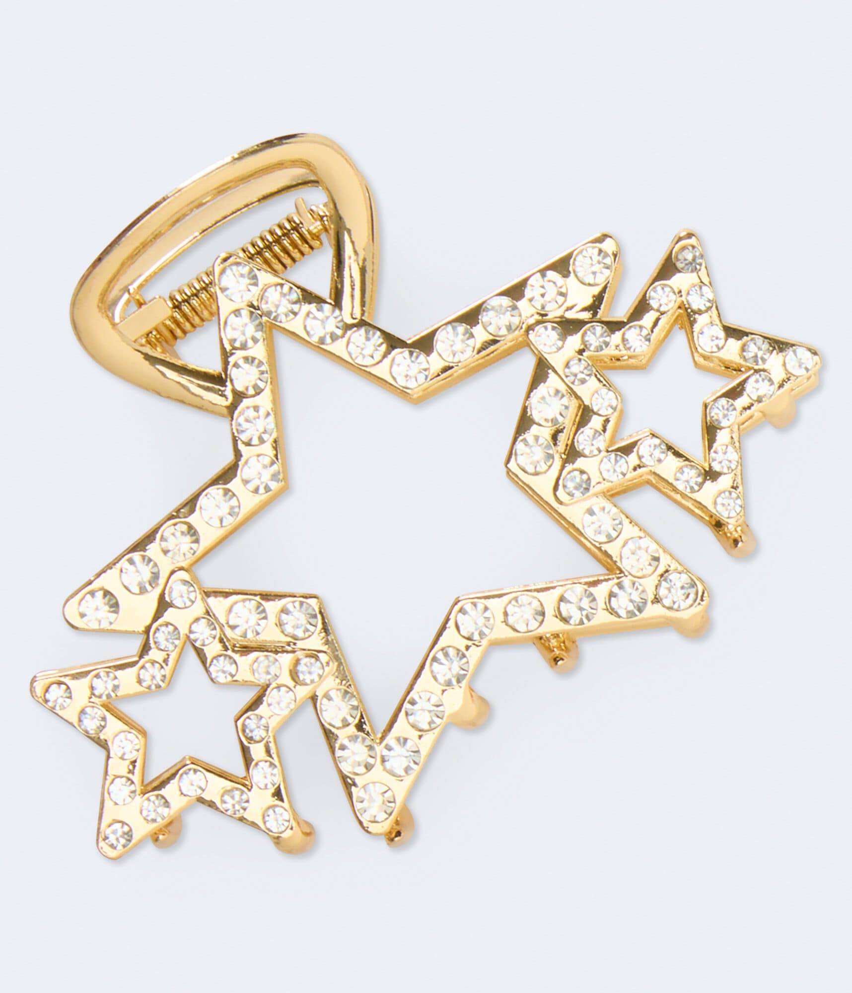 Rhinestone Stars Claw Hair Clip