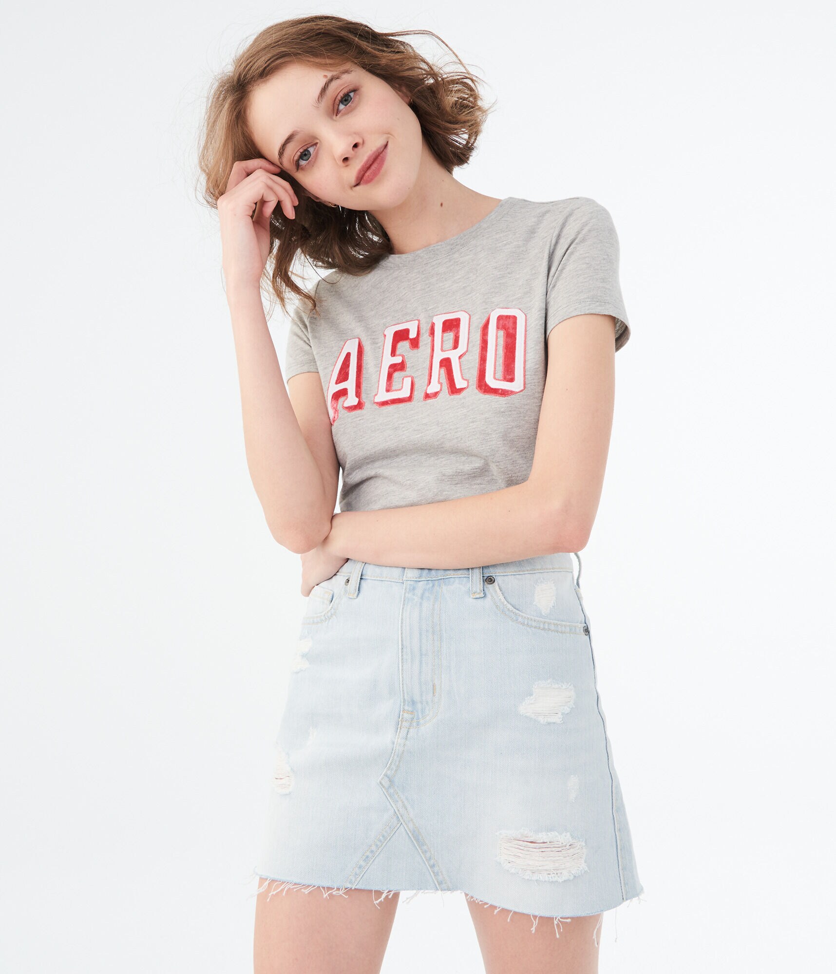 Velvet Blocky Aero Graphic Tee