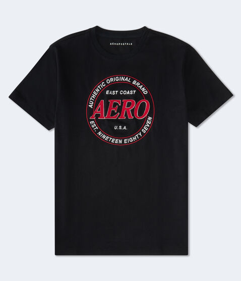 Aero East Coast Appliqué Graphic Tee Aero East Coast Appliqué Graphic Tee