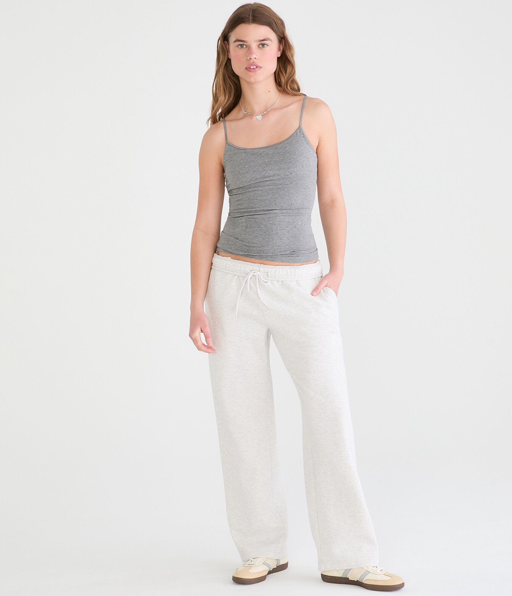 Cloud Soft Mid-Rise Straight Leg Sweatpants
